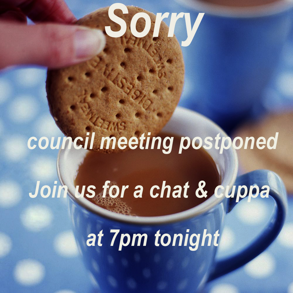 TCC MEETING 6th November 2018 POSTPONED